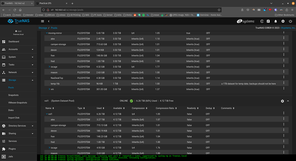 Replicated snapshots are a different size TrueNAS Practical ZFS